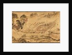 Map with a Russian camp in Eastern Siberia, 1689-1722 by Chinese Master