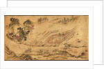 Map with a Russian camp in Eastern Siberia, 1689-1722 by Chinese Master