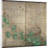 Summer and autumn flower plants. (Part of the pair of two-fold screens) by Sakai Hoitsu