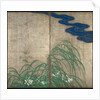 Summer and autumn flower plants. (Part of the pair of two-fold screens) by Sakai Hoitsu