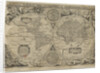 Nova totius terrarum orbis geographica ac hydrographica tabula (Map of the world), 1631 by Jodocus Hondius