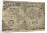 Nova totius terrarum orbis geographica ac hydrographica tabula (Map of the world), 1631 by Jodocus Hondius