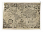 Nova totius terrarum orbis geographica ac hydrographica tabula (Map of the world), 1631 by Jodocus Hondius