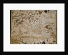 Nautical chart of the Mediterranean Sea and the Black Sea, 1440s by Pere Rossell