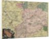 Map of Moscow governorate and parts of nearest provinces, 1745 by Anonymous master