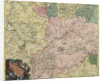 Map of Moscow governorate and parts of nearest provinces, 1745 by Anonymous master