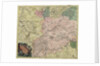 Map of Moscow governorate and parts of nearest provinces, 1745 by Anonymous master