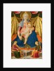 Madonna of Humility with Two Musician Angels, c. 1450 by Zanobi Strozzi