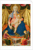 Madonna of Humility with Two Musician Angels, c. 1450 by Zanobi Strozzi