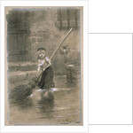 Cosette. Illustration from Les Misérables by Victor Hugo, 1862 by Émile-Antoine Bayard
