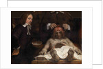 The Anatomy Lesson of Dr. Jan Deijman, 1656 by Rembrandt van Rhijn