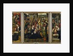 The Annunciation. The Adoration of the Magi. The Adoration of the Shepherds, Second Quarter of the 1 by Pieter Coecke van Aelst the Elder