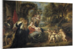 Rest on the Flight into Egypt, with Saints, c. 1635 by Pieter Paul Rubens