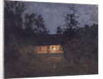 Country house at the twilight, 1890s by Isaak Ilyich Levitan