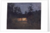 Country house at the twilight, 1890s by Isaak Ilyich Levitan
