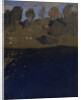At a lake. Autumn, 1890s by Isaak Ilyich Levitan