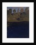 At a lake. Autumn, 1890s by Isaak Ilyich Levitan