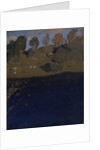 At a lake. Autumn, 1890s by Isaak Ilyich Levitan