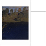 At a lake. Autumn, 1890s by Isaak Ilyich Levitan