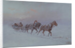 Snowstorm, 1901 by Nikolai Nikolayevich Karasin