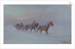 Snowstorm, 1901 by Nikolai Nikolayevich Karasin