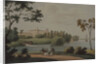 View of the Main Gatchina palace, 1821 by Andrei Yefimovich Martynov