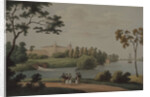View of the Main Gatchina palace, 1821 by Andrei Yefimovich Martynov