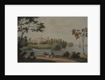 View of the Main Gatchina palace, 1821 by Andrei Yefimovich Martynov