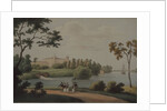 View of the Main Gatchina palace, 1821 by Andrei Yefimovich Martynov