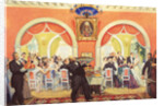 The Wedding Feast, 1917 by Boris Michaylovich Kustodiev