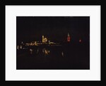 Illumination of the Moscow Kremlin, 1896 by Isaak Ilyich Levitan