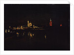 Illumination of the Moscow Kremlin, 1896 by Isaak Ilyich Levitan