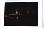 Illumination of the Moscow Kremlin, 1896 by Isaak Ilyich Levitan