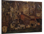 Old Paris, 1913 by Boris Dmitryevich Grigoriev