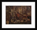 Old Paris, 1913 by Boris Dmitryevich Grigoriev