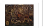 Old Paris, 1913 by Boris Dmitryevich Grigoriev