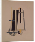 Coffin-makers. Figurine for the opera Victory over the sun by A. Kruchenykh, 1920-1921 by El Lissitzky