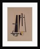 Coffin-makers. Figurine for the opera Victory over the sun by A. Kruchenykh, 1920-1921 by El Lissitzky