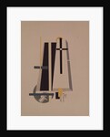 Coffin-makers. Figurine for the opera Victory over the sun by A. Kruchenykh, 1920-1921 by El Lissitzky