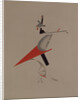 Ruffian. Figurine for the opera Victory over the sun by A. Kruchenykh, 1920-1921 by El Lissitzky