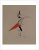 Ruffian. Figurine for the opera Victory over the sun by A. Kruchenykh, 1920-1921 by El Lissitzky