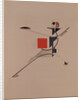 The New. Figurine for the opera Victory over the sun by A. Kruchenykh, 1920-1921 by El Lissitzky