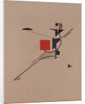 The New. Figurine for the opera Victory over the sun by A. Kruchenykh, 1920-1921 by El Lissitzky