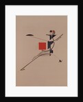 The New. Figurine for the opera Victory over the sun by A. Kruchenykh, 1920-1921 by El Lissitzky