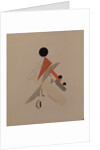 Globetrotter. Figurine for the opera Victory over the sun by A. Kruchenykh, 1920-1921 by El Lissitzky