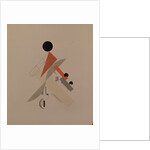 Globetrotter. Figurine for the opera Victory over the sun by A. Kruchenykh, 1920-1921 by El Lissitzky