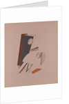 The cowards. Figurine for the opera Victory over the sun by A. Kruchenych, 1920-1921 by El Lissitzky