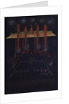 Fireworks and illumination on February 10, 1742, Mid of the 18th cen by Anonymous