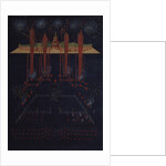 Fireworks and illumination on February 10, 1742, Mid of the 18th cen by Anonymous