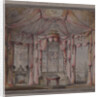 Interior design for the boudoir in the Count Bezborodko House in Moscow, 1790s by Nikolai Alexandrovich Lvov
